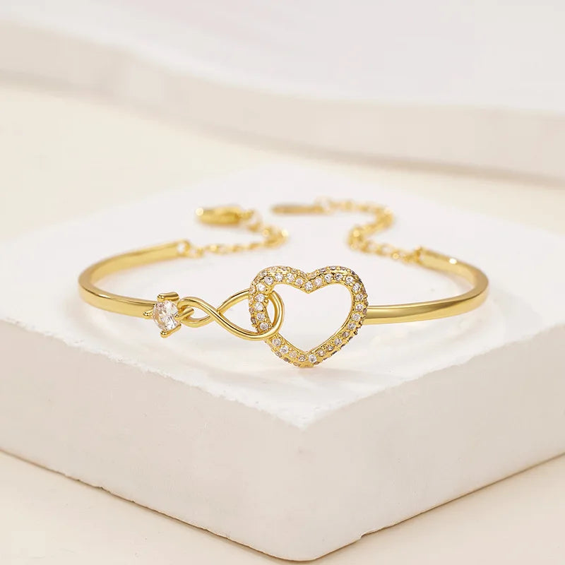 A Gift for Daughters – Infinity Heart Keepsake Bracelet