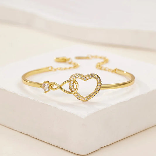 A Gift for Daughters – Infinity Heart Keepsake Bracelet
