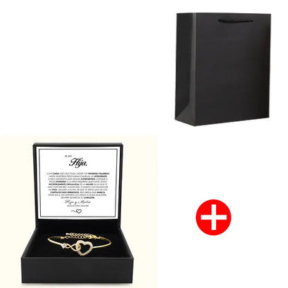 A Gift for Daughters – Infinity Heart Keepsake Bracelet