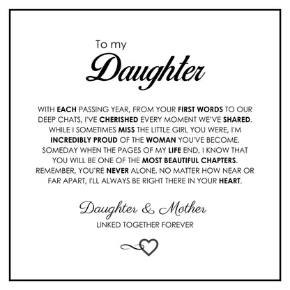 A Gift for Daughters – Infinity Heart Keepsake Bracelet