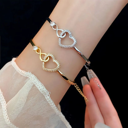 A Gift for Daughters – Infinity Heart Keepsake Bracelet